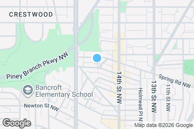 Map image of the property - 1505 Spring Pl NW