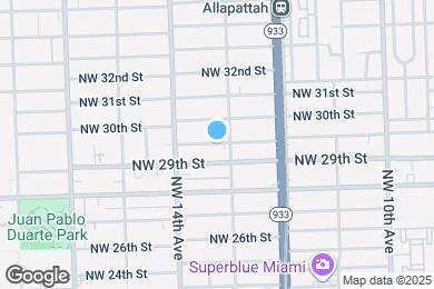 Map image of the property - 1322 NW 29th Ter