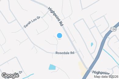 Map image of the property - 2442 Rosedale Creek Dr