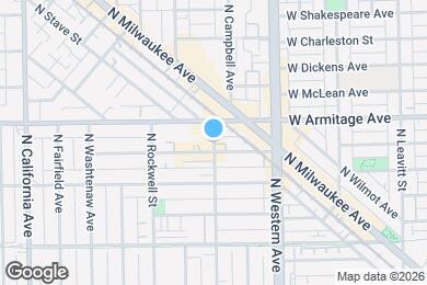 Map image of the property - 1960 N Campbell Ave