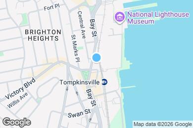 Map image of the property - 155 Bay St