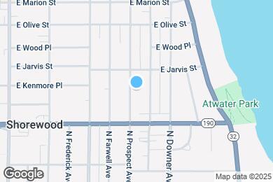 Map image of the property - 4048 N Prospect Ave