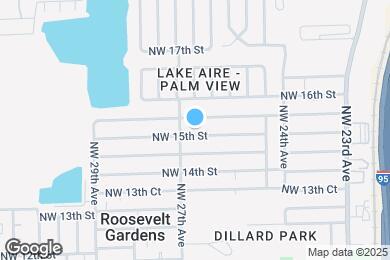 Map image of the property - 2681 NW 15th St