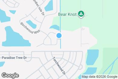 Map image of the property - 16526 Deer Chase Loop