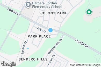 Map image of the property - 7004 Aries Ln