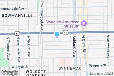 Map image of the property - 5142 N Paulina St