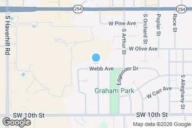 Map image of the property - 1744 Webb Ave