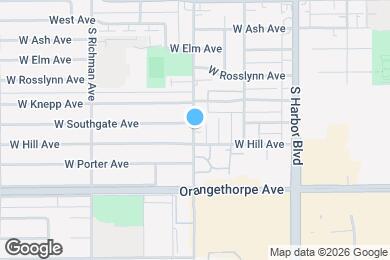 Map image of the property - 1004 S Highland Ave