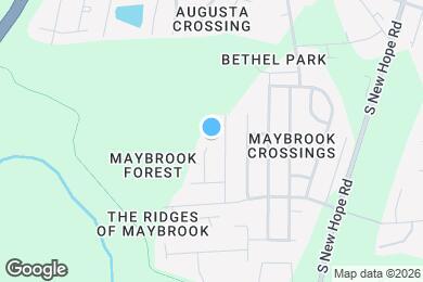 Map image of the property - 1601 Moineau Ln