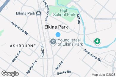 Map image of the property - 1327 Ashbourne Rd