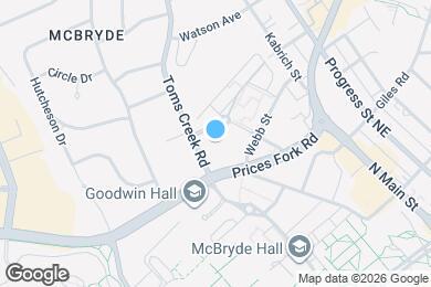 Map image of the property - Pack Place Apartments