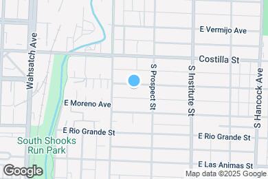 Map image of the property - 729 E Cimarron St