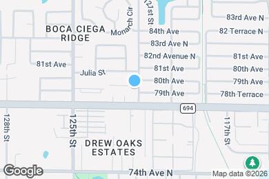 Map image of the property - 12200 79th Pl