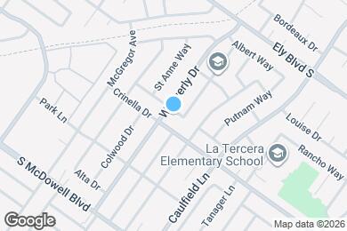 Map image of the property - 606 Virginia Dr