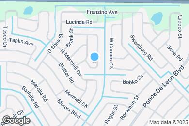 Map image of the property - 4619 E Forlano Cir