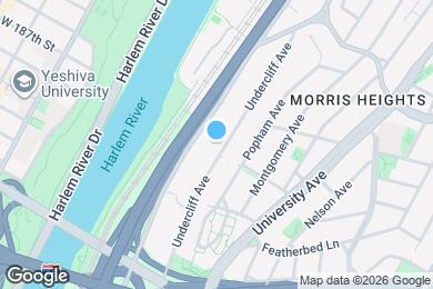 Map image of the property - 1631 Undercliff Ave