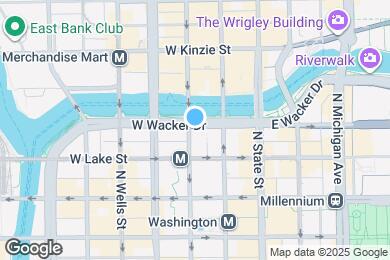 Map image of the property - 77 W Wacker Dr