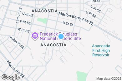 Map image of the property - 1633 W St SE