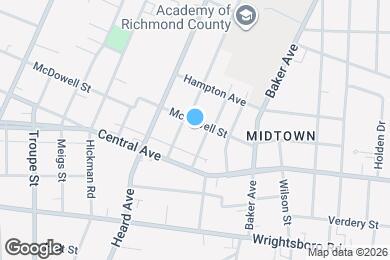 Map image of the property - 2006 McDowell St