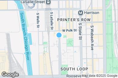 Map image of the property - 838 S Clark St