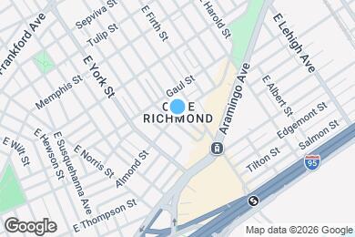 Map image of the property - 2601 E Hagert St