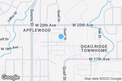 Map image of the property - 1817 Quail St