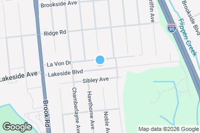 Map image of the property - 714 Lakeside Blvd
