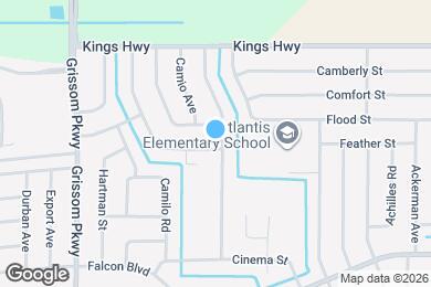Map image of the property - 7314 Carillon Ave