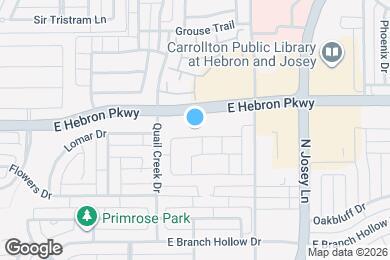 Map image of the property - 1725 Brookview Dr