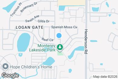 Map image of the property - 6515 Spanish Moss Cir
