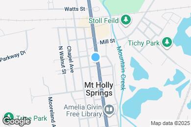 Map image of the property - 401 N Baltimore Ave