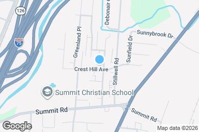 Map image of the property - 1638 Crest Hill Ave