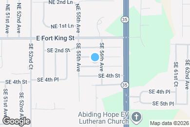 Map image of the property - 5601 SE 3rd Pl