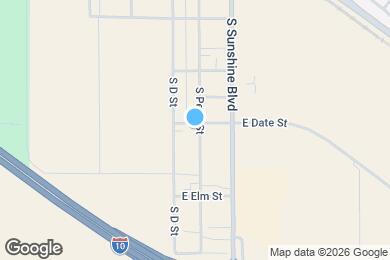 Map image of the property - 207 E Date St
