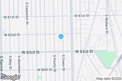 Map image of the property - 8218 S Green St