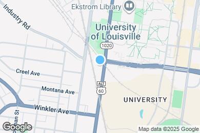 Map image of the property - 2520 S 3rd St