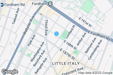 Map image of the property - 512 E 188th St