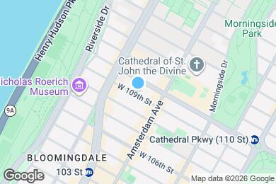 Map image of the property - Room in Shared 4 bed/1.5 bath home in Upper West Side