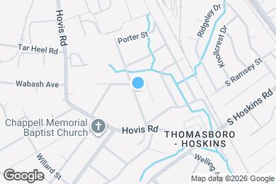 Map image of the property - 4514 Wildwood Ave