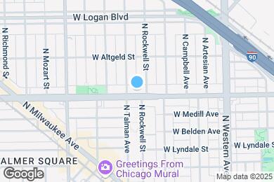 Map image of the property - 2612 Fullerton W Ave
