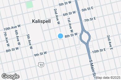 Map image of the property - 808 2nd Ave W