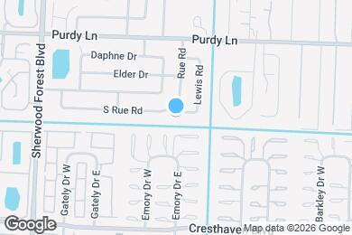 Map image of the property - 5596 S Rue Rd