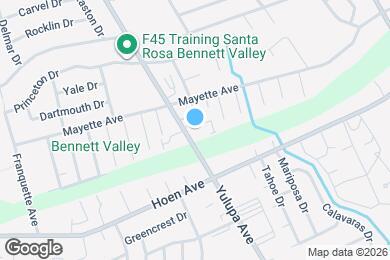 Map image of the property - 1350 Yulupa Ave