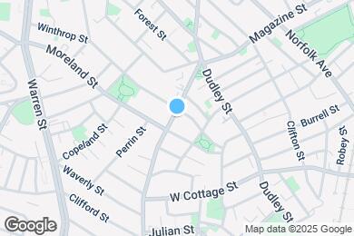 Map image of the property - 52 Blue Hill Ave