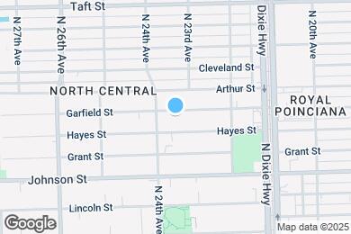 Map image of the property - 2316 Garfield St