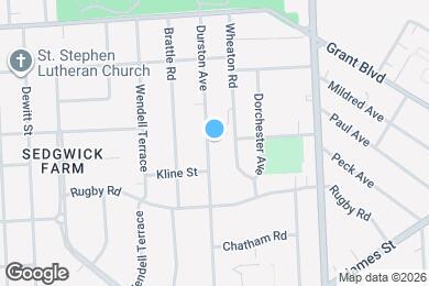 Map image of the property - 420 Durston Ave