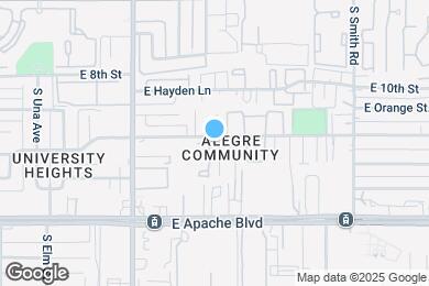 Map image of the property - 1102 S Bonnie Ln