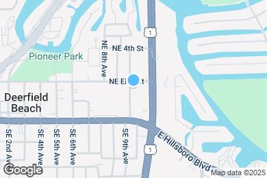 Map image of the property - 120 NE 9th Ave