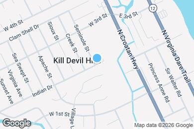 Map image of the property - 307 Indian Dr