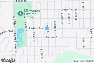 Map image of the property - 905 S 23rd St